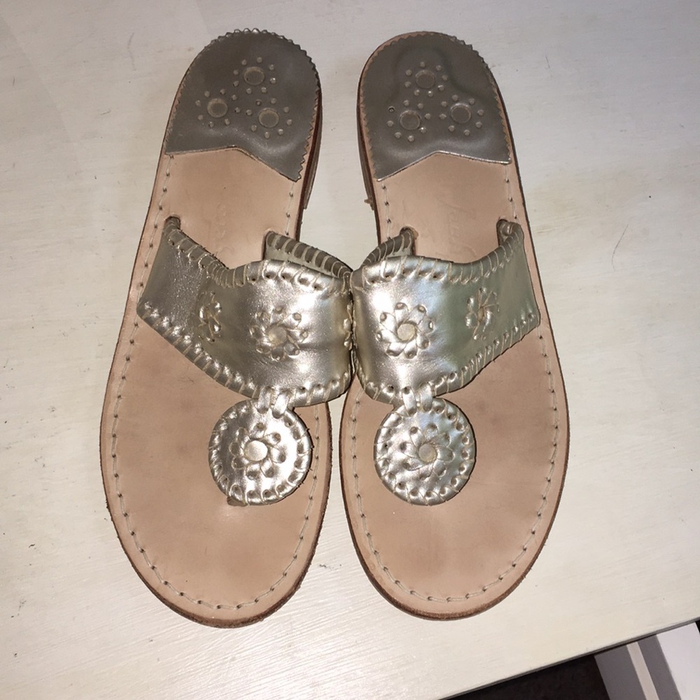 Silver-Gold Jack Rogers